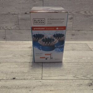 Black & Decker Grimebuster Bristle Brush Replacement‎ Heads BHPC100A Pack Of 3